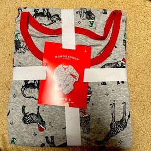 Women’s Pajama Set - New with Tags - Christmas Animals